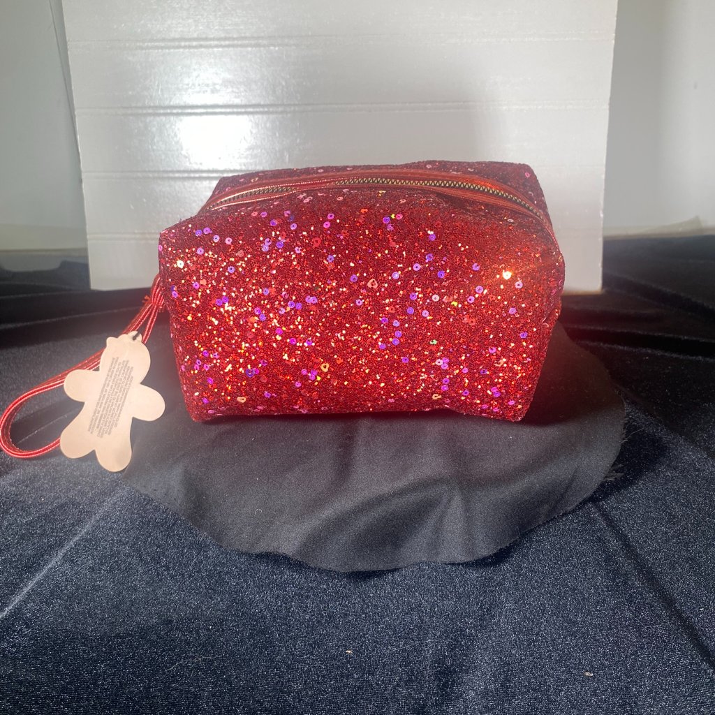 Red Sparkle MakeUp Case Brand New With Tags